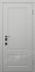 Двери входные внутренние "ИНТЕР 7/1" 2040*880 "модель LN 02"антрацит ТП ANT01-105С-0.20., правые