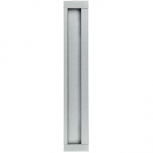 Ручка для раздвижных дверей "HAFELE" прямоугольная, [серебро], [207 x 34 мм]
