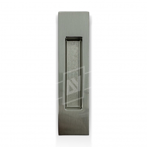 Ручка для раздвижных дверей "MVM" прямоугольная, [матовый никель], [150 x 37 мм]