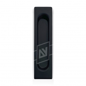 Ручка для розсувних дверей "USK" прямокутна, [чорний], [150 x 35 мм]