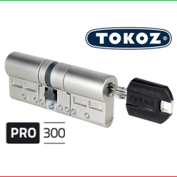 Цилиндр "TOKOZ" PRO 300 70mm (35*35) [ ключ / ключ ]