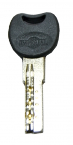 Циліндр "IMPERIAL" М50/40T ZСК, [ключ/тумблер], [сатин]