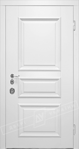 Двери входные внутренние "ИНТЕР 7/1" 2040*880 "модель"VS 08"антрацит ТП ANT01-105С-0.20., правые